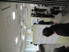 発表会です